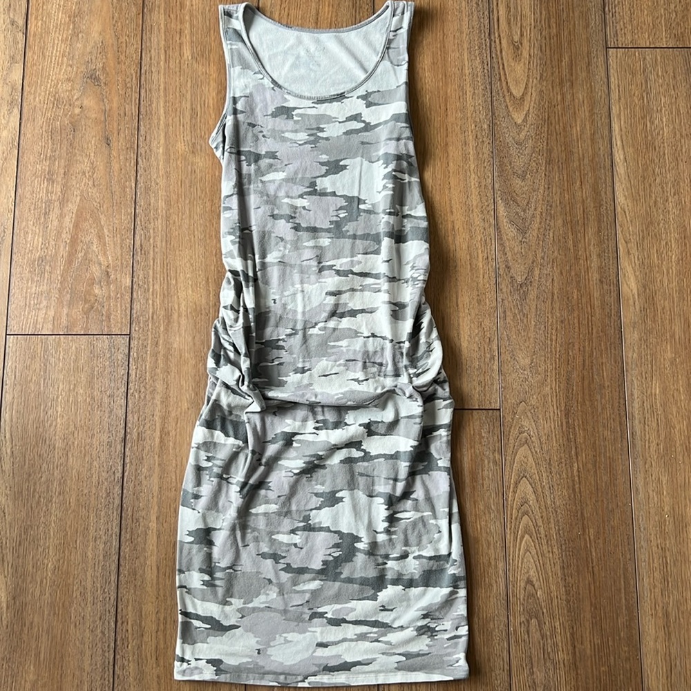 Gray Maternity Dress